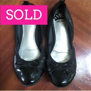 Black Fergalicious Flats